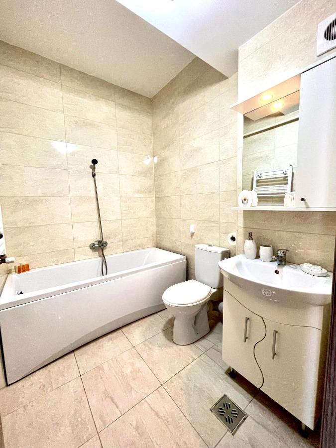 Aqua Vista Nuba - Vedere Top La Mare Si Lac - Apartament 2 Camere Summerland - Mamaia 마마이아 외부 사진