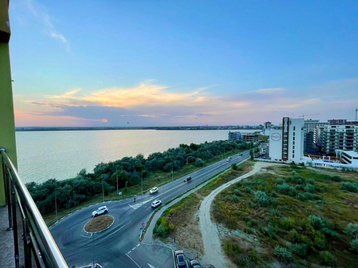 Aqua Vista Nuba - Vedere Top La Mare Si Lac - Apartament 2 Camere Summerland - Mamaia 마마이아 외부 사진
