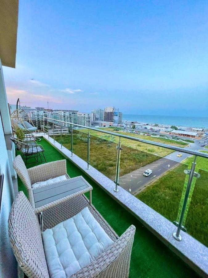 Aqua Vista Nuba - Vedere Top La Mare Si Lac - Apartament 2 Camere Summerland - Mamaia 마마이아 외부 사진