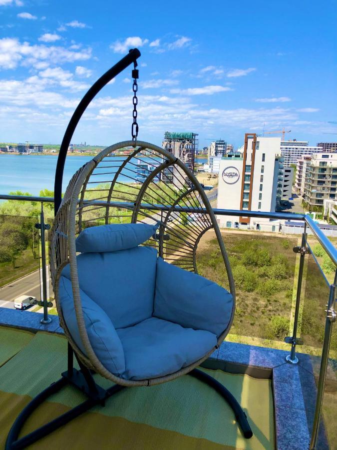 Aqua Vista Nuba - Vedere Top La Mare Si Lac - Apartament 2 Camere Summerland - Mamaia 마마이아 외부 사진